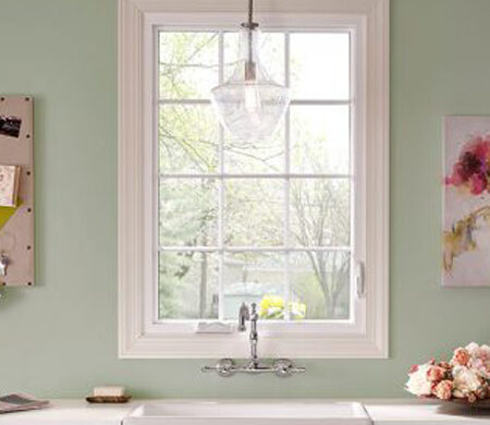 sink with a window featuring New Window Installation and Replacement Windows in Decatur, GA