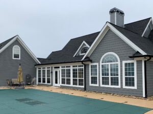 Siding and window installation