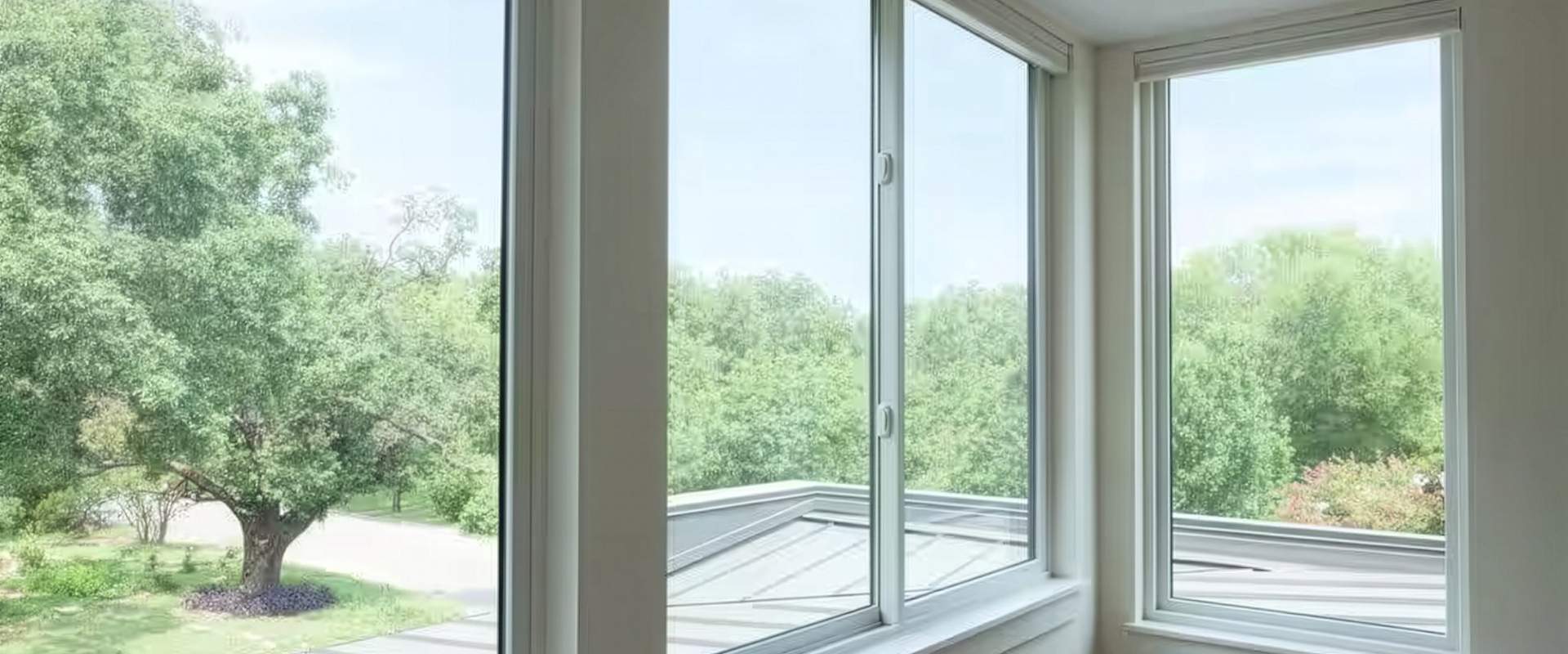 Andersen 100 Series Fibrex composite windows installed in modern Metro Atlanta home exterior