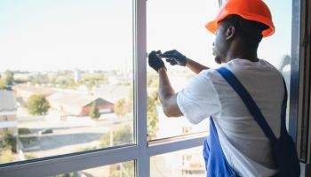 Contractor Performing a New Window Installation in Canton, GA